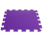 Мягкий пол универсальный, 33 × 33 см, цвет фиолетовый - фото 10363634