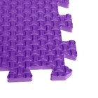 Мягкий пол универсальный, 33 × 33 см, цвет фиолетовый - фото 24426453