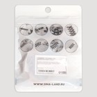 Шнурки для обуви, пара, круглые, с фиксатором, эластичные, d=5 мм, 100 см, серые - Фото 10