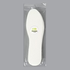 Стельки для обуви, набор - 5 пар, универсальные, влаговпитывающие, р-р RU до 42 (р-р Пр-ля до 43), 27 см, белые - Фото 7