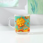 Кружка «Чебурашка», в подарочной упаковке, 230 мл, стекло - Фото 5