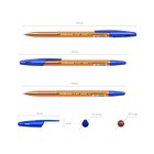 Набор ручек шариковых ErichKrause R-301 Amber Stick, 8 штук, узел 0.7 мм, цвет чернил синий 9560177 - фото 13896086