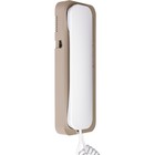 Аудиотрубка для домофона Unifon Smart U, отпирание, громкость, не беспокоить, бело-бежевая - фото 10364373