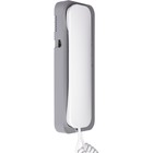 Аудиотрубка для домофона Unifon Smart U, отпирание, громкость, не беспокоить, бело-серая - фото 10364380