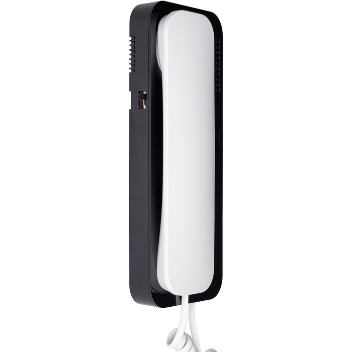 Аудиотрубка для домофона Unifon Smart U, отпирание, громкость, не беспокоить, бело-черная - фото 1906225730