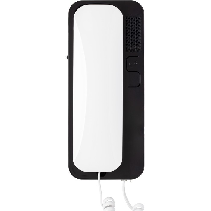Аудиотрубка для домофона Unifon Smart U, отпирание, громкость, не беспокоить, бело-черная - фото 1906225731