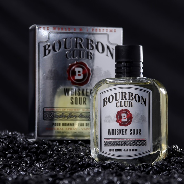 Туалетная вода мужская Bourbon Club Whiskey Sour, 100 мл
