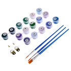 Картина по номерам на холсте с подрамником «Гортензии», 20×30 см - Фото 4