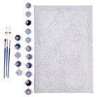 Картина по номерам на холсте с подрамником «Одинокий волк», 20×30 см - Фото 5