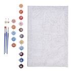 Картина по номерам на холсте с подрамником «Закат у моря», 20×30 см - Фото 5