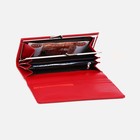 Кошелёк женский на магнитах, цвет красный - фото 42010951