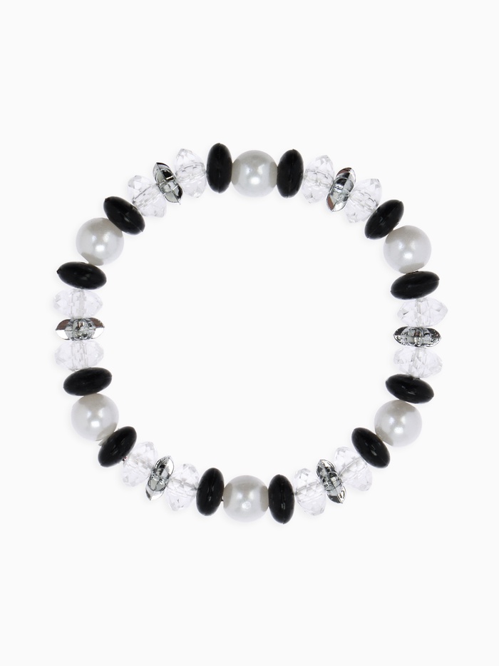 Браслет детский «Выбражулька. Ундина», d=6 см, черно-белый