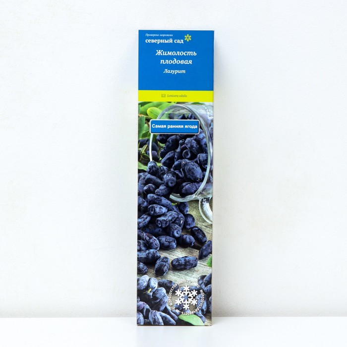 Жимолость съедобная (Серия Северный Сад) «Лазурит», 1 шт., туба, Весна 2025 - Фото 1