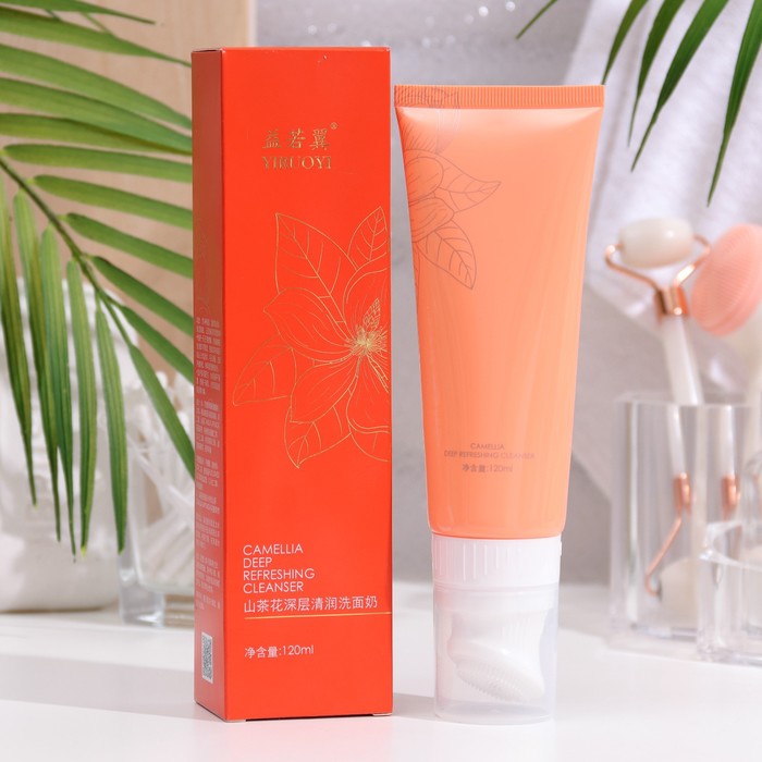 Пенка для умывания, с экстрактом Камелии, 120 мл - Фото 1