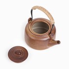 Чайник ручной работы для чайной церемонии с чайной плитой, 300 мл - Фото 4