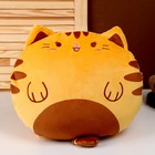 Мягкая игрушка-подушка «Кот», 43 см, цвет оранжевый - фото 3252219