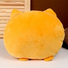 Мягкая игрушка-подушка «Кот», 43 см, цвет оранжевый - фото 3252220