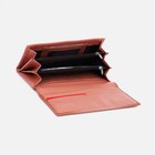 Кошелёк женский на магнитах, цвет розовый - фото 22108517