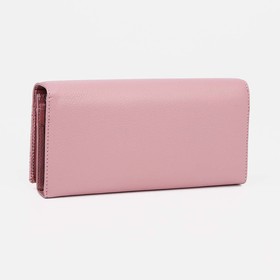 Кошелёк женский на магнитах, цвет розовый