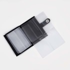 Портмоне на магните 2 в 1, для автодокументов и паспорта, цвет чёрный - Фото 4