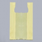 Пакет майка, полиэтиленовый, жёлтый 24×42 см, 8 мкм - Фото 2