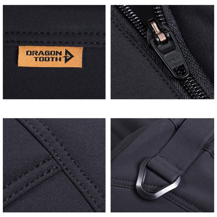 Брюки утепленные "Dragon Tooth" NF Tactical SoftShell Pants Gen2, размер - 180/82, черный 61864