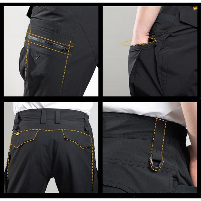 Брюки "Dragon Tooth" ZL Lightweight Tactical Pants Enhanced Version, размер - 175/84, черный 61865