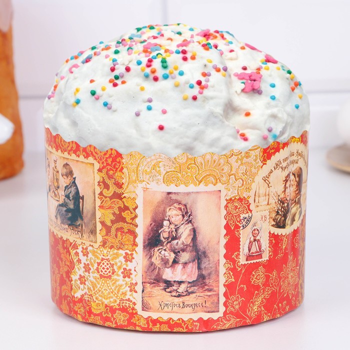 Форма бумажная для кекса, маффинов и кулича 