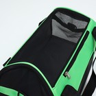 Сумка-переноска сетчатая, 52 х 25 х 34 см, зелёная - Фото 11