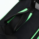 Сумка-переноска сетчатая, 43 х 21 х 30 см, зелёная - Фото 8