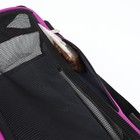 Сумка-переноска сетчатая, 43 х 21 х 30 см, фиолетовая - Фото 12