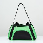 Сумка-переноска сетчатая, 46 х 25 х 29 см, зелёная - Фото 2