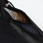 Сумка-переноска сетчатая, 48 х 26 х 31 см, черная - Фото 12