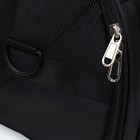 Сумка-переноска сетчатая, 48 х 26 х 31 см, черная - Фото 7