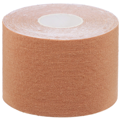 Кинезио-тейп ONLYTOP, 5 см × 5 м, телесный
