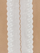 Кружево шитьё, 65 мм, 13.7±1 м, белое - Фото 2