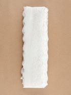 Кружево шитьё, 55 мм, 13±1 м, белое - Фото 4