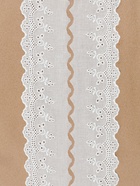 Кружево шитьё, 70 мм, 13.7±1 м, белое - Фото 2