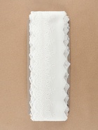 Кружево шитьё, 70 мм, 13.7±1 м, белое - Фото 3