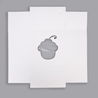 Коробка под торт с окном, «Пироженка», с усиленным дном, белая, 30×30×19 см  (артикул 9554317)  большой выбор товаров оптом и в розницу по низким ценам с доставкой