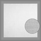 Канва для вышивания, равномерного переплетения, 50 × 50 см, цвет белый - Фото 1