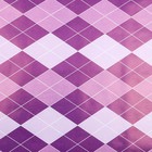 Бумага упаковочная мелованная "Фиолетовая классика", 0,7 х 5 м, 70г/м2 - Фото 3