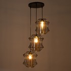 Светильник BayerLux «Аласер» 3хЕ27 40 Вт чёрный - фото 3828461