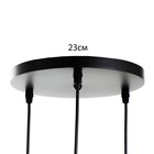 Светильник BayerLux «Аласер» 3хЕ27 40 Вт чёрный - фото 3828462