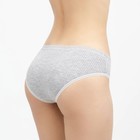 Трусы женские слипы, цвет серый меланж, размер 42 - фото 42011014