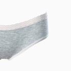 Трусы женские слипы, цвет серый меланж, размер 42 - фото 42011016