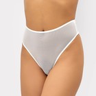 Трусы женские бразильяна, цвет белый, размер 42 - фото 49609110