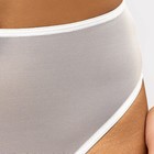 Трусы женские бразильяна, цвет белый, размер 48 - фото 45715497