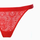 Трусы женские бразильяна, цвет красный, размер 50 9537647