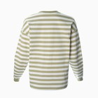 Свитшот женский, цвет белый/оливковый, размер 46 - фото 805407696